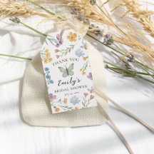 Chá de Bebê Boho de Flores Silvestres e Borboletas