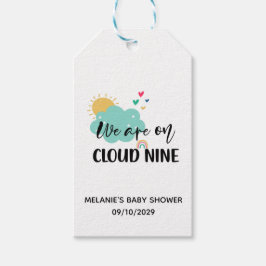 Etiqueta Para Presente Chá de Bebê Cloud Nine
