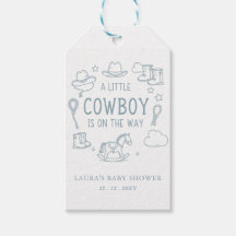 Chá de Bebê do Pequeno Cowboy