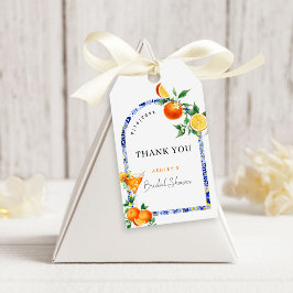 Etiqueta Para Presente Chá de Bebê Mediterrâneo Spritz Arquitetura Nupcia