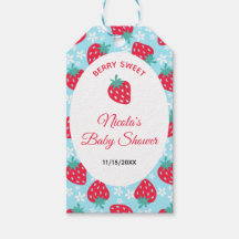 Chá de Bebê Morango Azul Doce Fruta