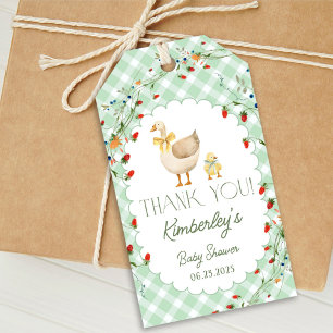 Etiqueta Para Presente Chá de Bebê Neutro Little Silly Goose