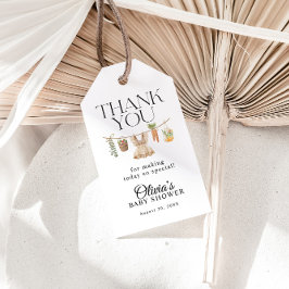 Etiqueta Para Presente Chá de Bebê no Mercado de Produtores Localmente Cu