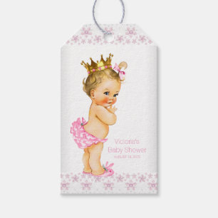 Etiqueta Para Presente Chá de Bebê Princesa