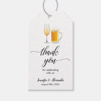 Etiqueta Para Presente Chá de bolhas e Casais de ruptura