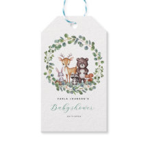 Chá de fraldas de animais da floresta