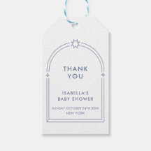 Chá de fraldas de Arco de Boho Minimalista Azul