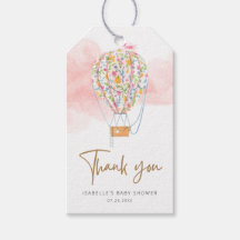 Chá de fraldas de balão de ar quente