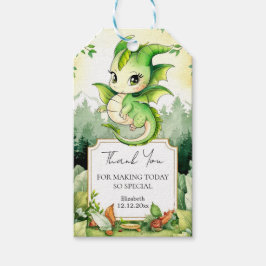 Etiqueta Para Presente Chá de fraldas Dragon
