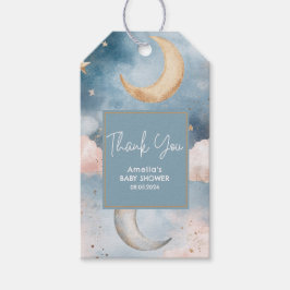 Etiqueta Para Presente Chá de fraldas Grelha pequena estrela Grelha