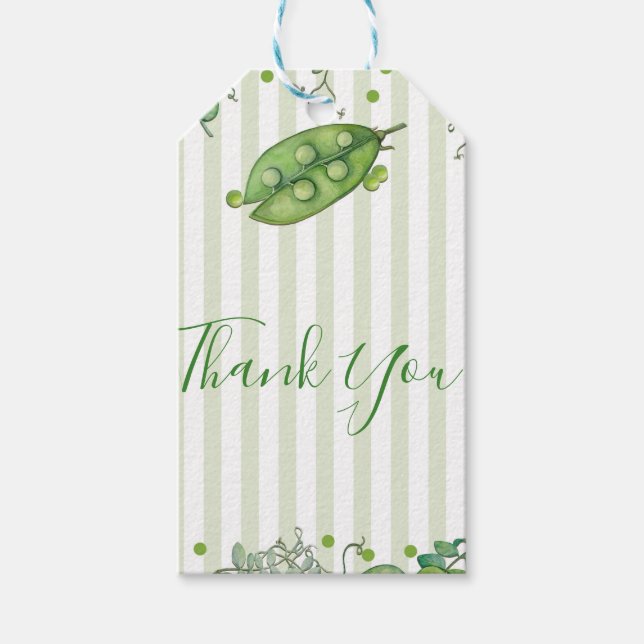 Etiqueta Para Presente Chá de fraldas Quente-Bolinhas Quente Verde (Frente)