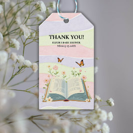 Etiqueta Para Presente Chá de fraldas Whimsical Storybook