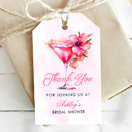 Etiqueta Para Presente Chá de Noiva Champanhe