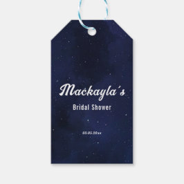 Etiqueta Para Presente Chá de panela das Luzes das Estrelas e das Cordas