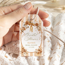 Etiqueta Para Presente Chá de panela de Abóbora no Amor Obrigado