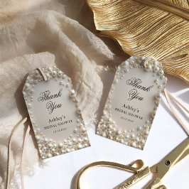 Etiqueta Para Presente Chá de panela de Pérolas