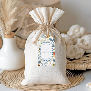 Etiqueta Para Presente Chá de panela de pincel flexível Berry