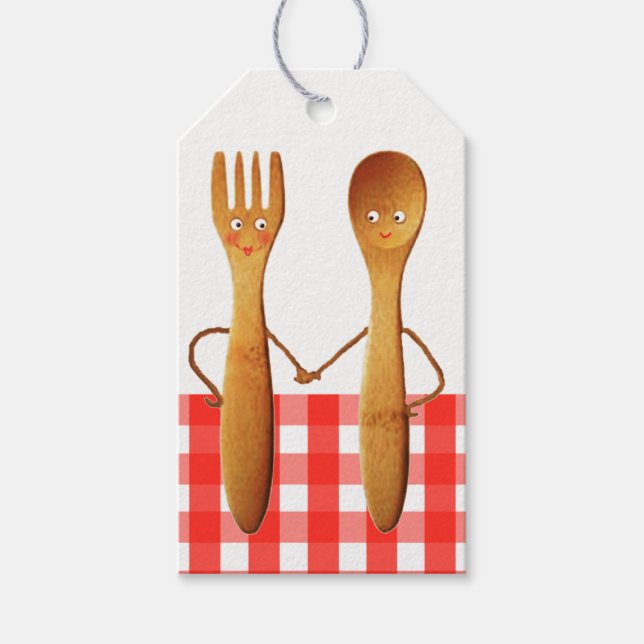 Etiqueta Para Presente Chá de panela de Verão (Frente)