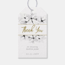 Chá de panela Elegante Na moda das Magnolias Branc