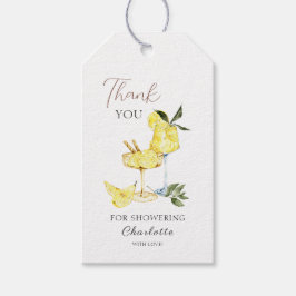 Etiqueta Para Presente Chá de panela Limoncello Cocktail