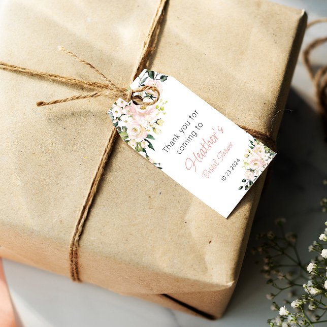 Etiqueta Para Presente Chá de panela RoseGold Festa de solteira (Criador carregado)