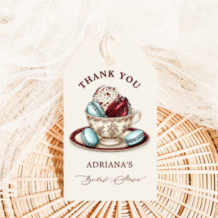 Etiqueta Para Presente Chá de panela Tea Party Obrigado