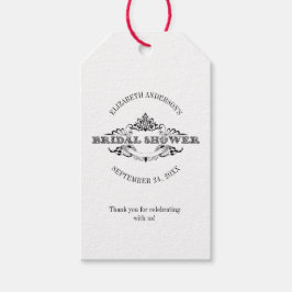 Etiqueta Para Presente Chá de panela Vintage Frame