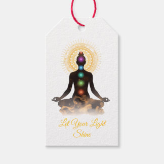 Etiqueta Para Presente Chakra Healing Gift Tag – Espiritual Inspirador