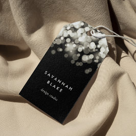 Etiqueta Para Presente Champagne Spark