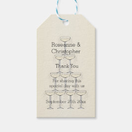 Etiqueta Para Presente Champanhe Flutes Design Champagne Casamento Colori