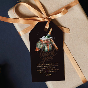 Etiqueta Para Presente Charuto e Whisky Masculinos Personalizados