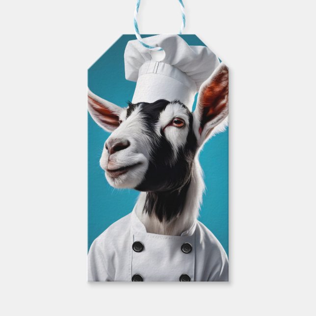 Etiqueta Para Presente Chef Goat (Frente)
