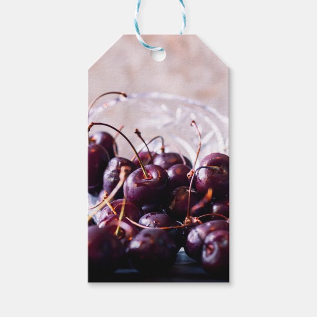 Etiqueta Para Presente cherries (Frente)