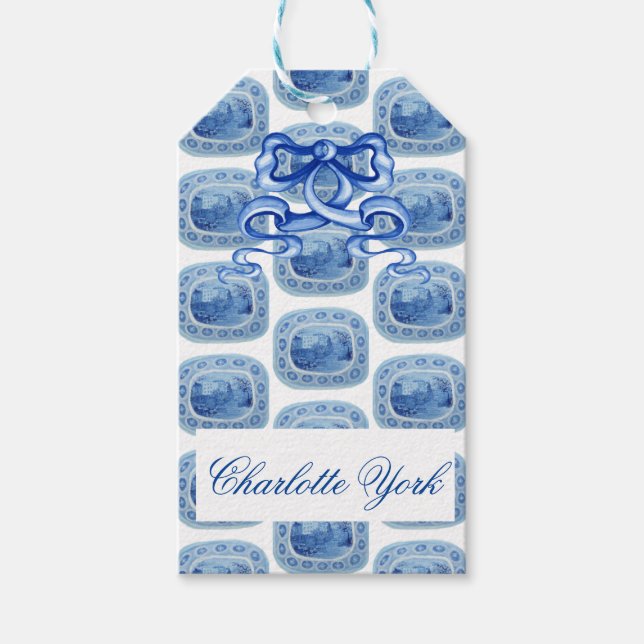 Etiqueta Para Presente Chinoiserie Ginger Jar Jars (Frente)