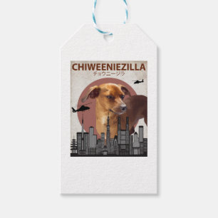 Etiqueta Para Presente Chiweeniezilla Funny Chiweenie T-Shirt Dog Lovers