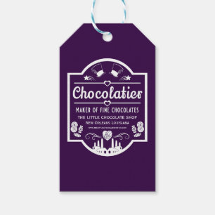 Etiqueta Para Presente Chocolatier
