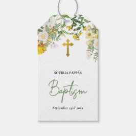 Etiqueta Para Presente Christening Baptism Favor Boy Girl
