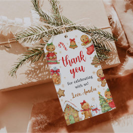 Etiqueta Para Presente Christmas Cookies 1st Birthday Party