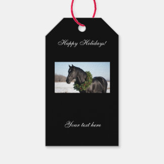 Etiqueta Para Presente Christmas Gift Tag Equestrian
