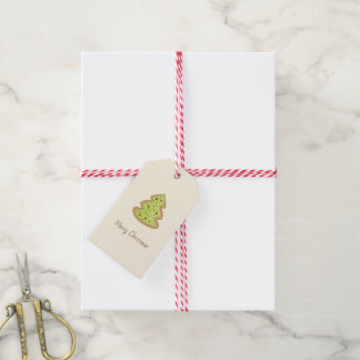 Etiqueta Para Presente Christmas Tree Cookie Gift Tag – Merry Christmas