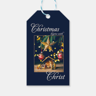 Etiqueta Para Presente Chritmas começa a ganhar a natalidade do Cristo