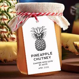 Etiqueta Para Presente Chutney de abacate caseiro