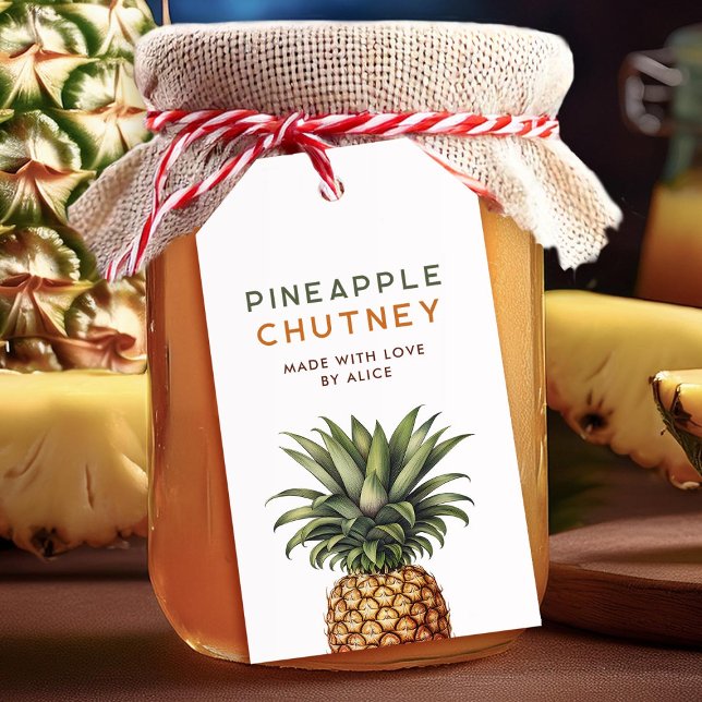 Etiqueta Para Presente Chutney de abacate conserva caseira (Criador carregado)