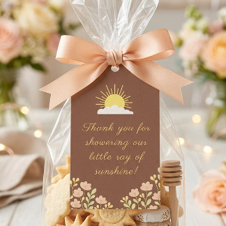 Etiqueta Para Presente Chuva de Amor Baby Shower