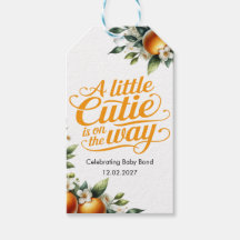Chuva de Bênçãos Laranja Little Cutie Personalizad