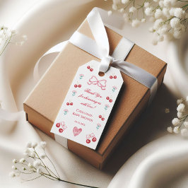 Etiqueta Para Presente Chuva de Gratidão para Chás de Bebê