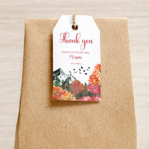 Chuva de Noiva de Floresta de Montanha de Outono O