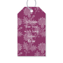 Chuva de Noiva em Renda Floral Borgonha