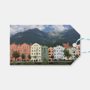 Etiqueta Para Presente Cidade de Innsbruck, Áustria, no Tirol