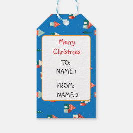 Etiqueta Para Presente Cidade Feliz de Natal